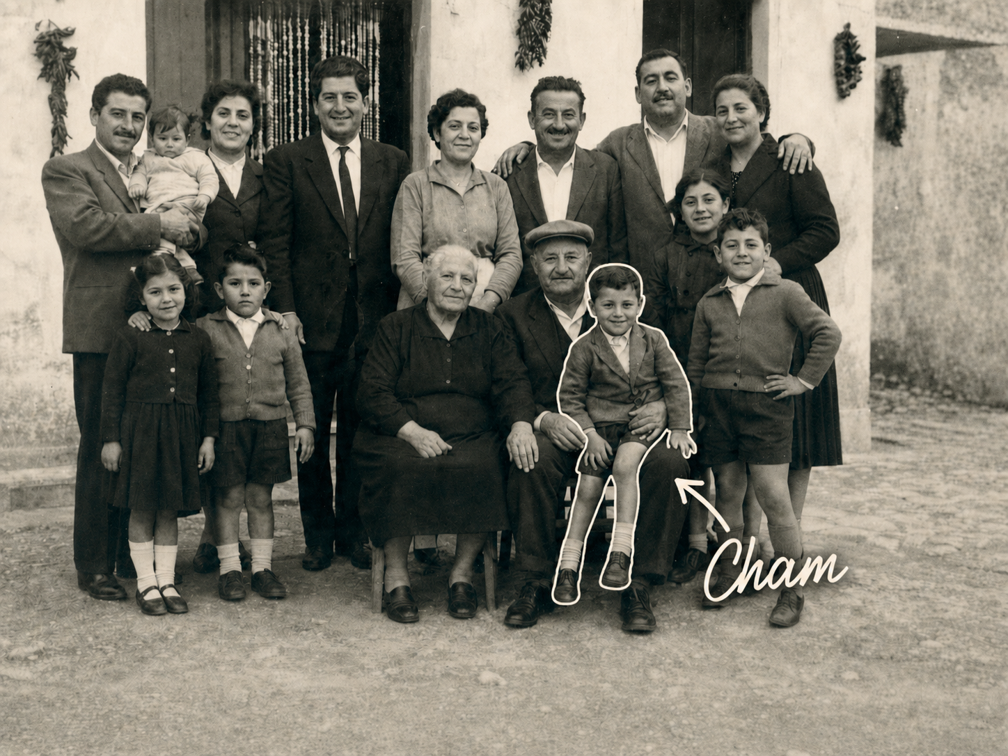 The Bellanova family, southern Italy, before emigration
