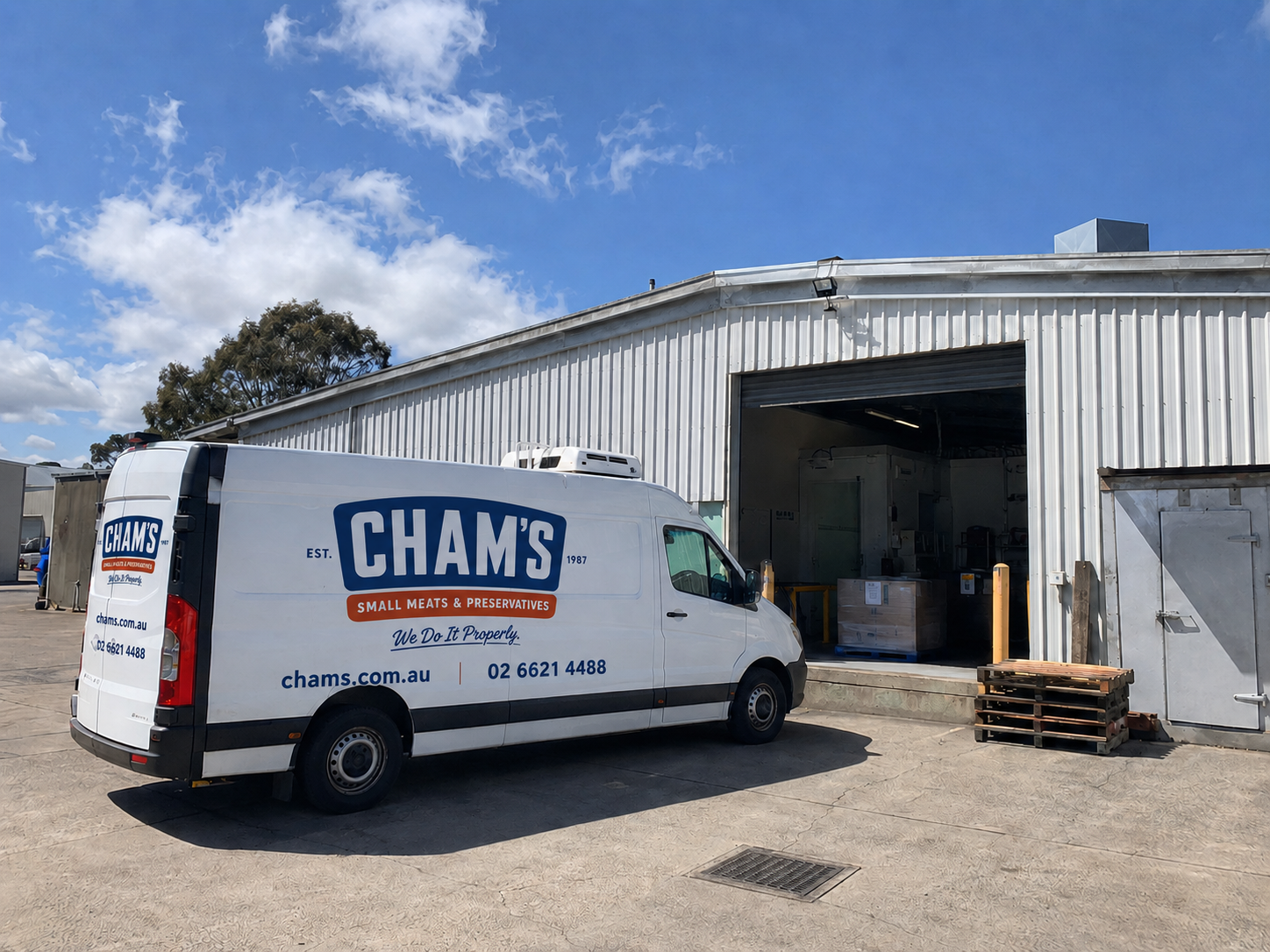 cham's facility · industrial drive