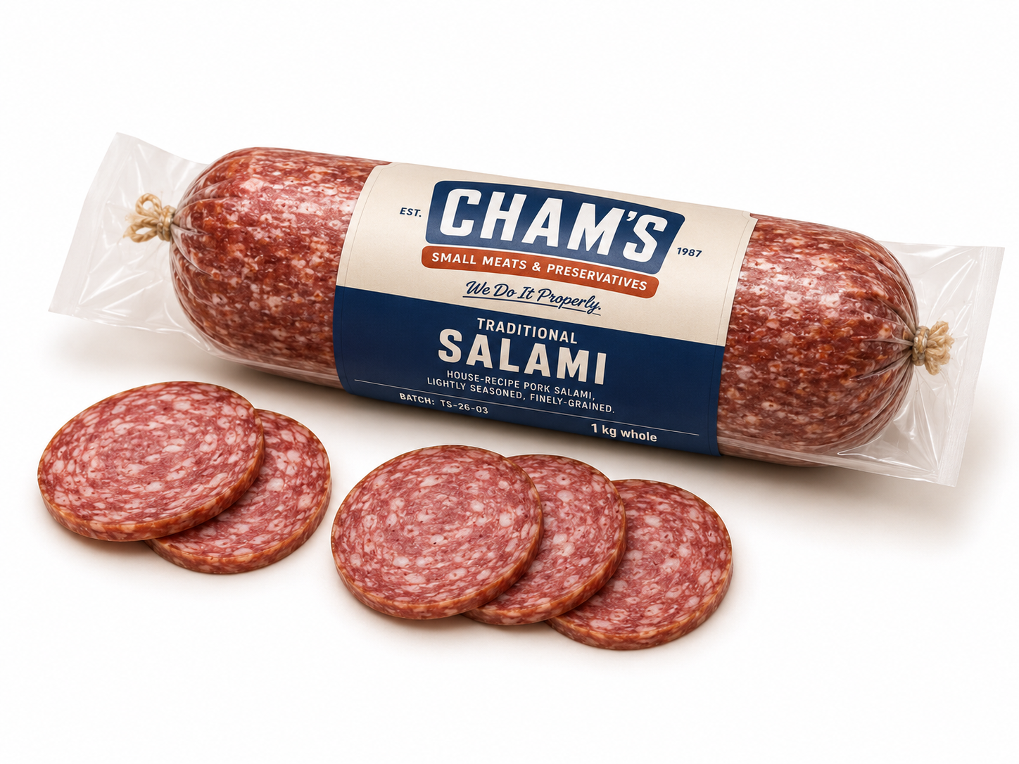 traditional salami